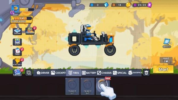 太空赛车无限资源版 v1.0.2截图0