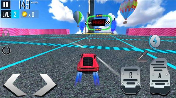 警察坡道汽车特技6