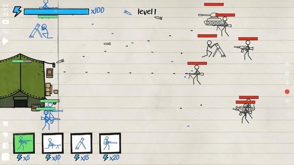 火柴人纸上战争 安卓版v0.1.2截图1