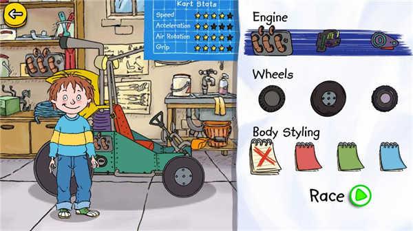 可怕的亨利疯狂卡丁车截图2