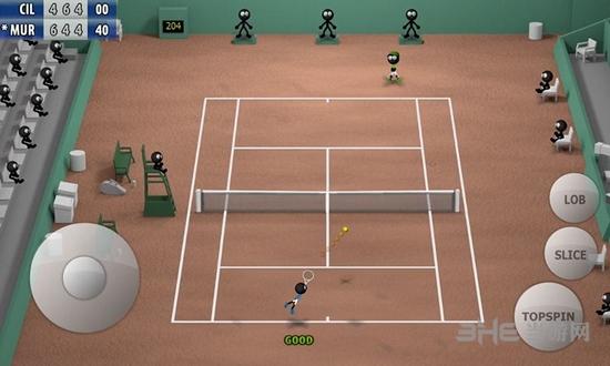 火柴人网球2015 (Stickman Tennis 2015)安卓最新版v2.2截图2