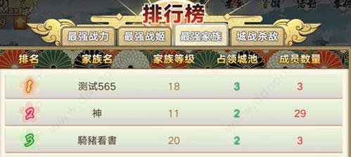 时之幻想曲家族玩法
1