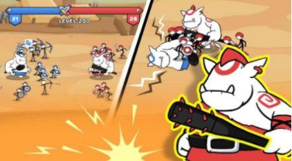 火柴人战争卡通传奇游戏最新版截图0