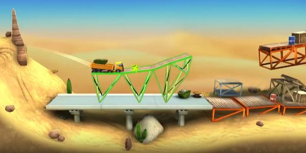 桥梁构造者特技1