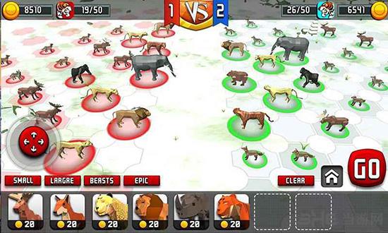 动物王国战斗模拟器3D破解版 (Animal Kingdom Battle Simulator 3D)安卓无限钻石版v1.2截图1