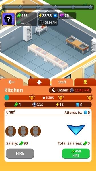 空闲餐厅大亨无限钻石版本图片9