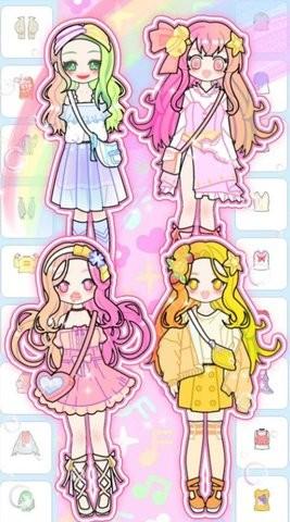 明星萌萌少女养成游戏