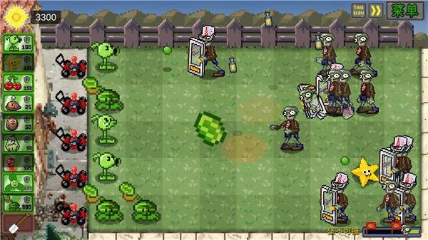 植物大战僵尸像素版4