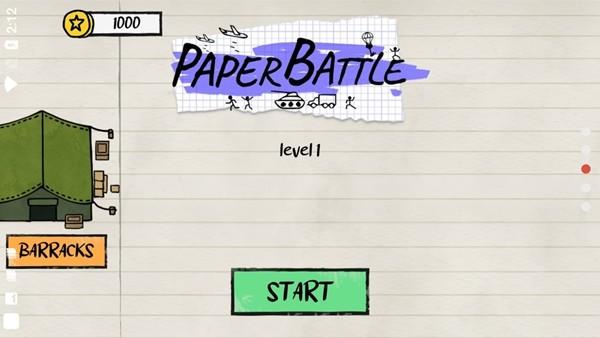 火柴人纸上战争 安卓版v0.1.2截图2