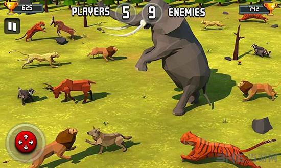 动物王国战斗模拟器3D破解版 (Animal Kingdom Battle Simulator 3D)安卓无限钻石版v1.2截图3