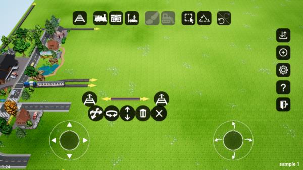 简易铁路模型24