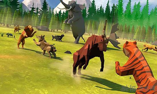 动物王国战斗模拟器3D破解版 (Animal Kingdom Battle Simulator 3D)安卓无限钻石版v1.2截图0