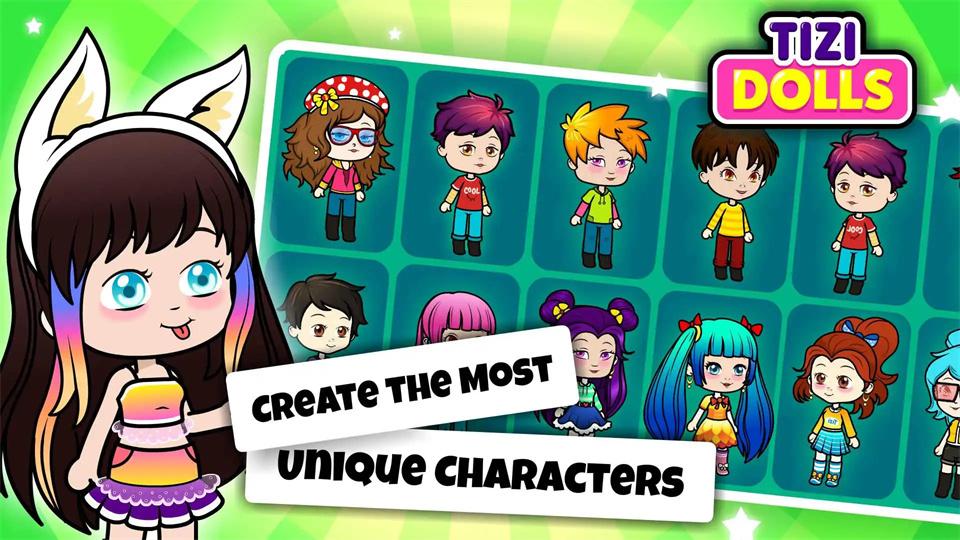 提兹小镇娃娃装扮截图1