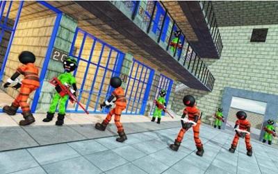 火柴人警察运输囚犯安卓版截图0