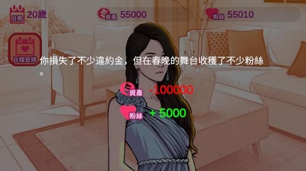 网红明星经纪人模拟器 最新版v1.0截图1