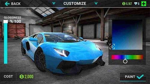 终极汽车模拟器无限金币版 最新手机版v7.10.9截图3