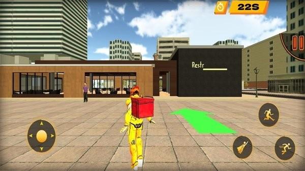 送外卖模拟器游戏手机版 最新安卓版v1.0截图2