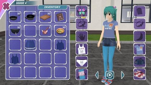 少女都市mod内置修改器 (Shoujo City 3D)汉化版v1.10截图1