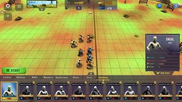 史诗般的战斗模拟器 最新版v2.3截图2