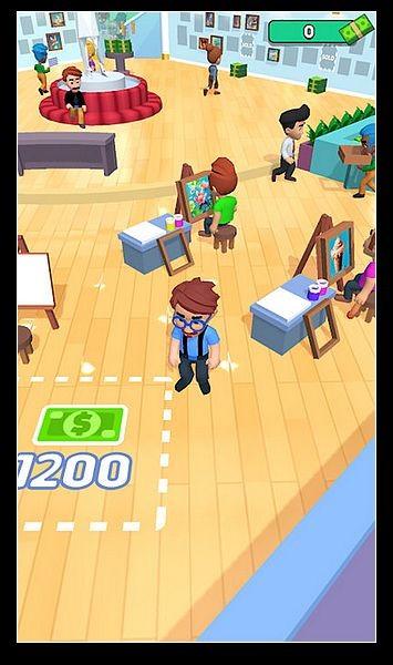 闲置画廊商业大亨 手机版v0.1截图0