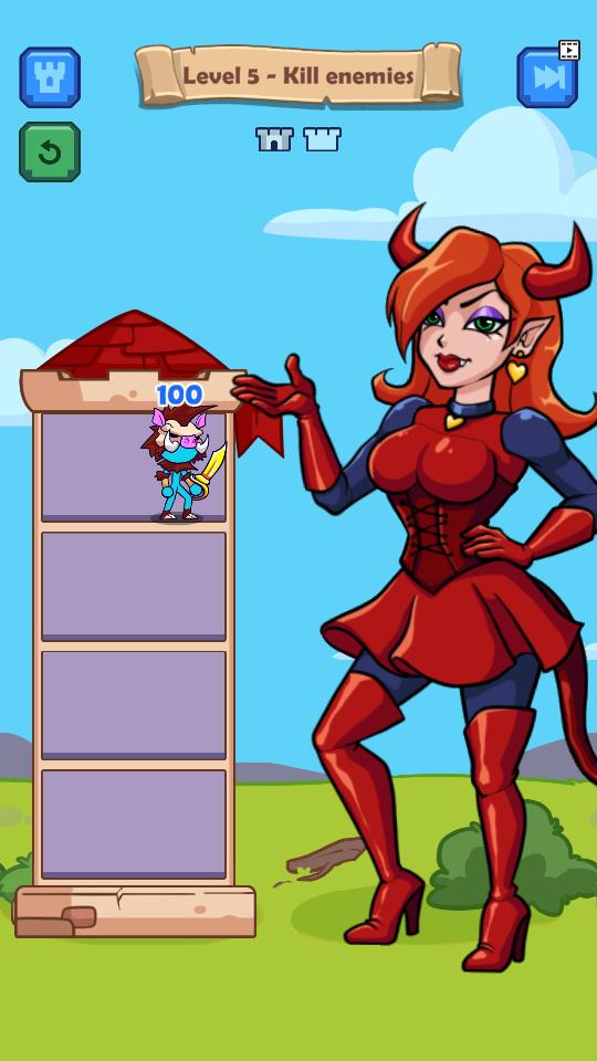 火柴人英雄塔楼战争无限金币(Stick Hero)v0.3.4 最新版截图0