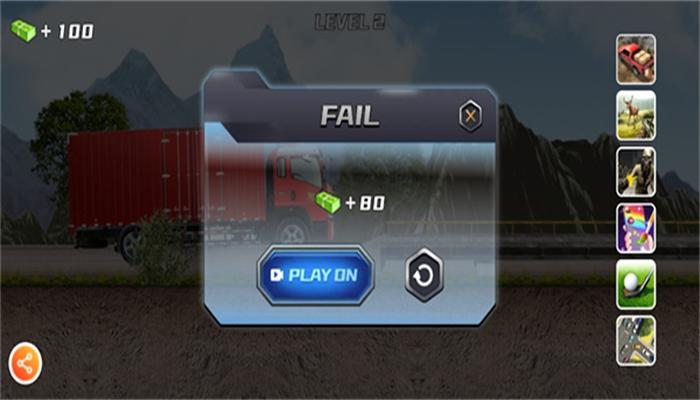 
                        公路越野卡车模拟器                    截图1