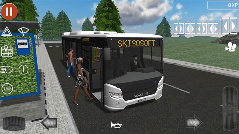 
                        真实大巴遨游                    截图1