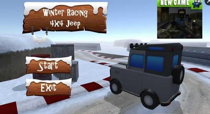 冬季赛车4x4吉普