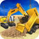 
                        建造施工挖掘模拟                    