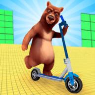 
                        滑板车赛车冒险                    