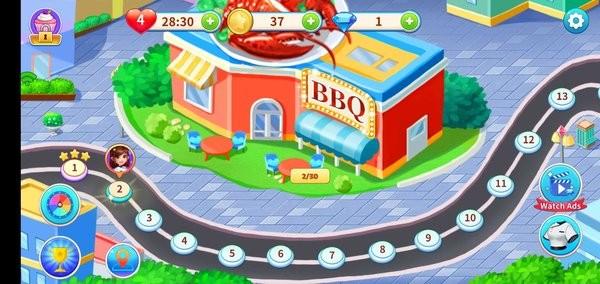 
                        美食大厨2                    截图2