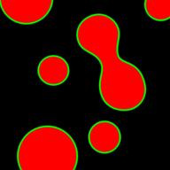 
                        熔岩球旋转放置                    