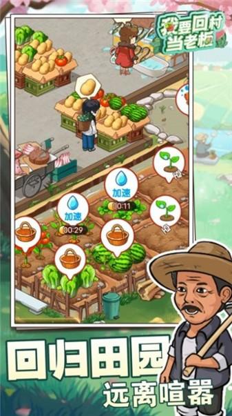 我要回村当老板赚钱