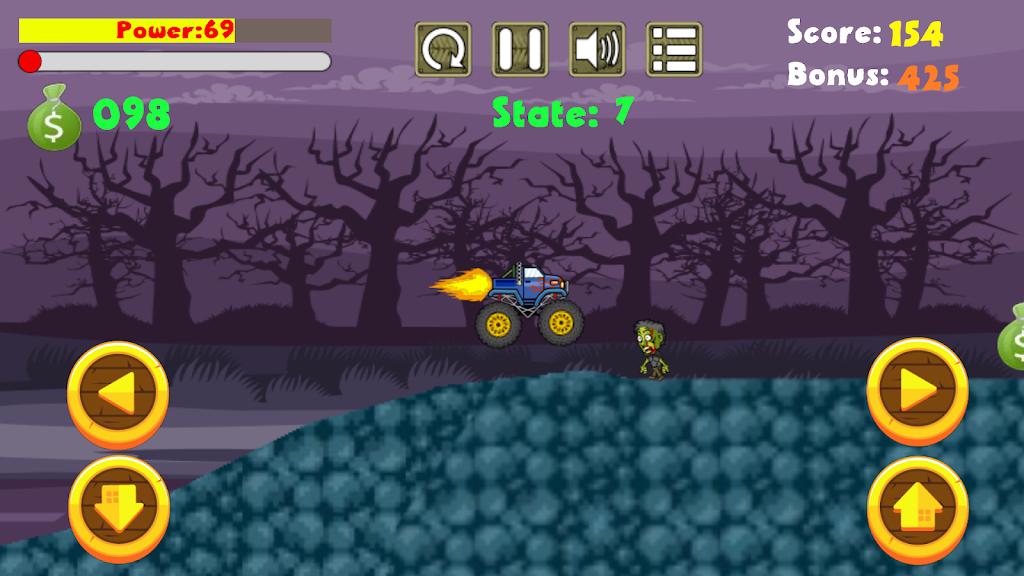 
                        爬坡僵尸赛车                    截图1