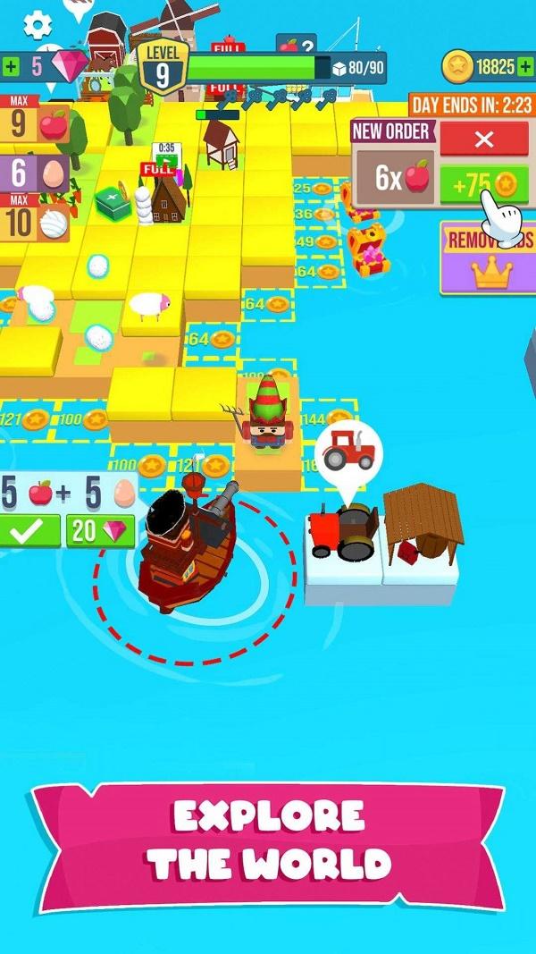 
                        成长岛农场沙盒                    截图2