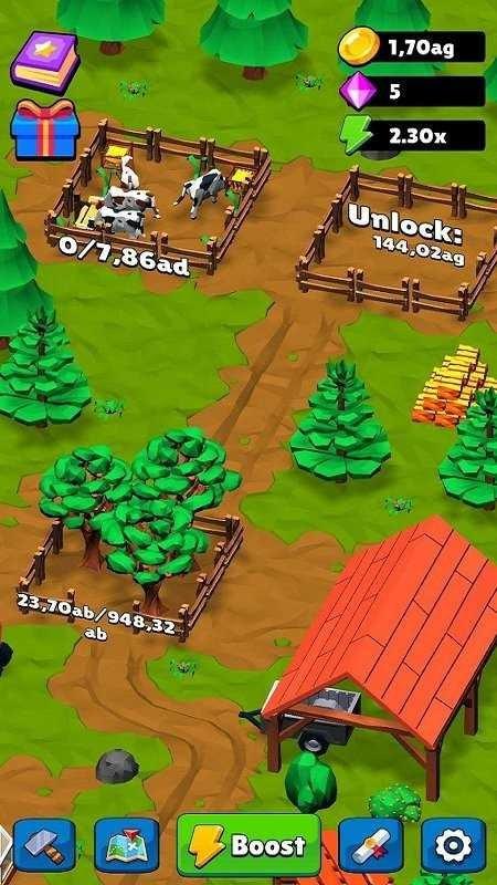 
                        闲置的农场小镇                    截图1