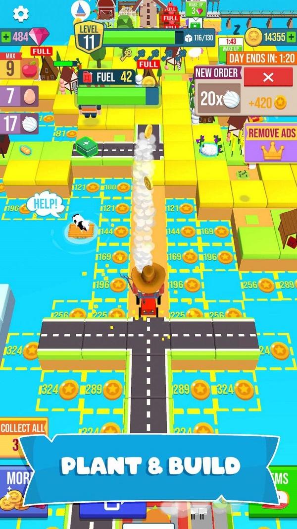 
                        成长岛农场沙盒                    截图1