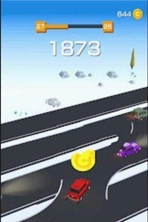 公路街行车和漂移