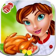 
                        高中女孩烹饪厨师                    