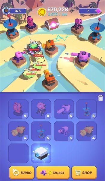 
                        合并炮台                    截图1