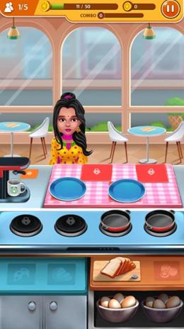 
                        女神烹饪大厨                    截图2