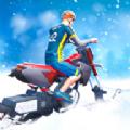 
                        雪地自行车骑行                    