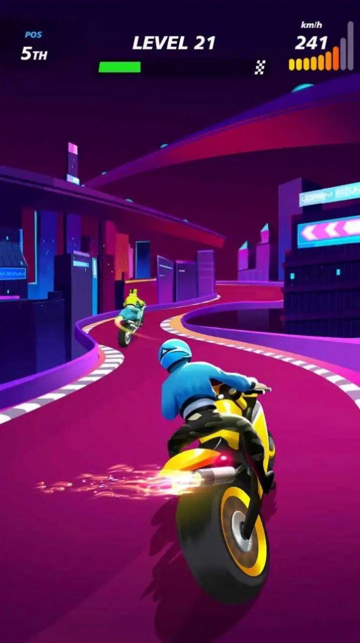 
                        摩托比赛大师3D                    截图0