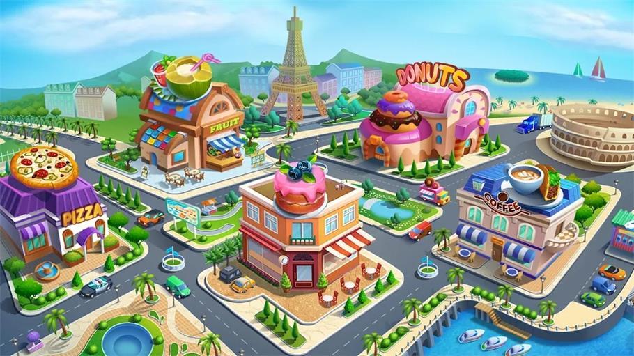 
                        烹饪冲刺餐厅故事                    截图1