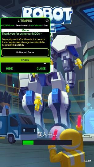 空闲机器人公司无限钻石版(Idle Robot Inc) v1.0.38 最新版截图0