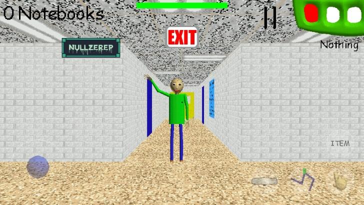 巴迪老师下载重置版有菜单中文版(Baldis Basics Classic) v1.4.4 安卓版截图2