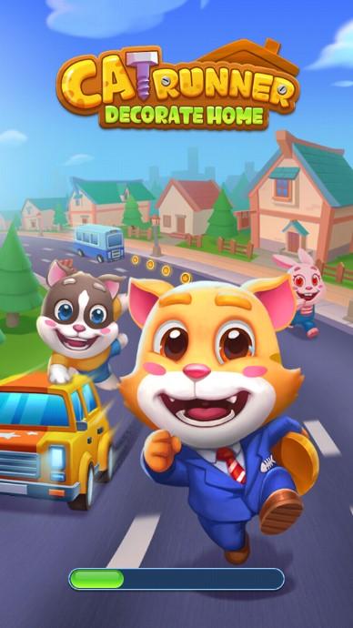 猫跑者装饰家园无限金币无限钻石版(Cat Runner) v5.0.8 国际中文版截图0