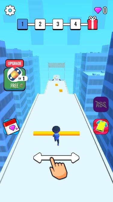 屋顶棍棍侠无限钻石安卓无广告版 v2.9.2 手机版截图0