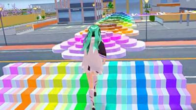 樱花跑酷美少女小游戏 v1.0 最新版截图1