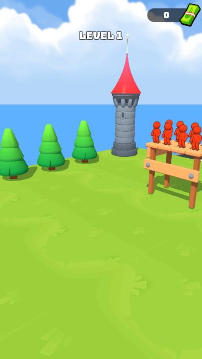 斧头跑酷游戏最新版(Archer Run 3d) v0.0.2 手机版截图3